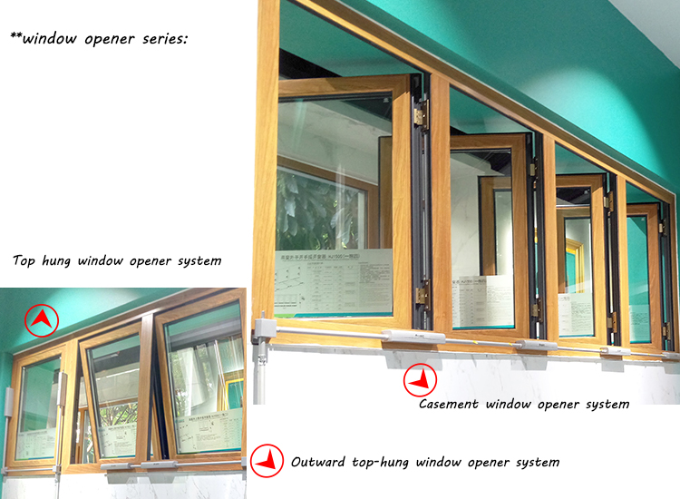 High Window Outward Opening Manual Hand-operated Window Opener HJ1500